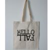 Budget Calico Tote Bag Thumbnail